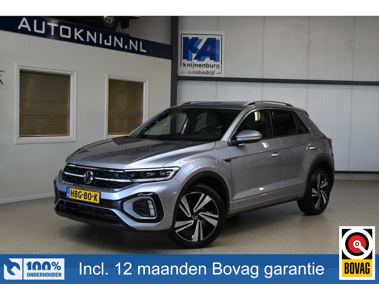 Volkswagen T-Roc - 1.5 TSI 150pk R-Line | IQ. Light | Trekhaak | Stoelverwarming | 100% (Dealer) onderhouden - AutoWereld.nl