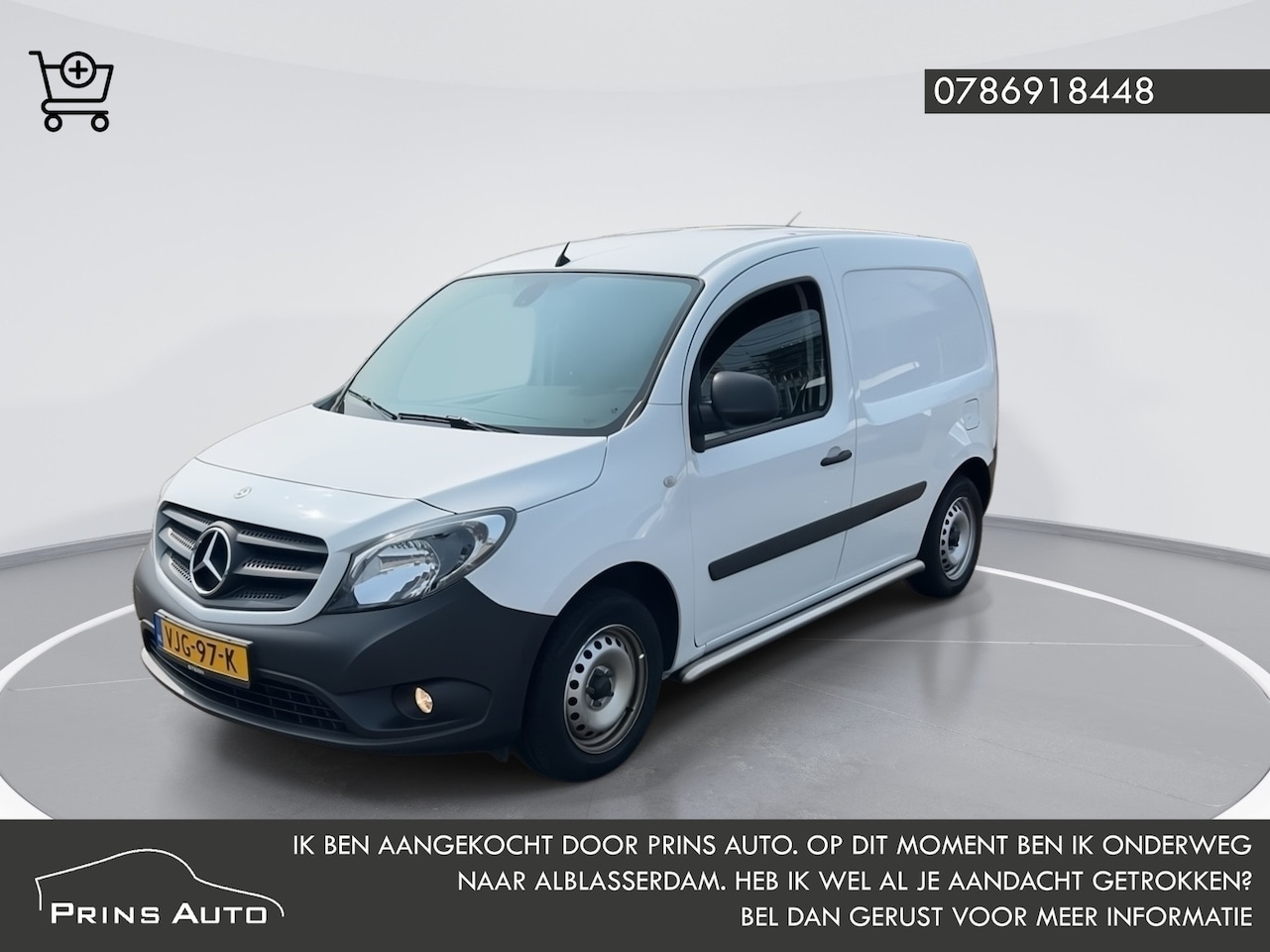 Mercedes-Benz Citan - 108 CDI |BETIMMERING|TREKHAAK|AIRCO|BLUETOOTH|ORG.NL - AutoWereld.nl