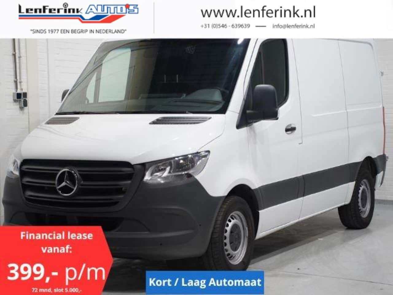 Mercedes-Benz Sprinter - 315 CDI 150 pk L1H1 Automaat Navi, Camera Dodehoek Assist, PDC V+A, 2x Geveerde Stoel - AutoWereld.nl