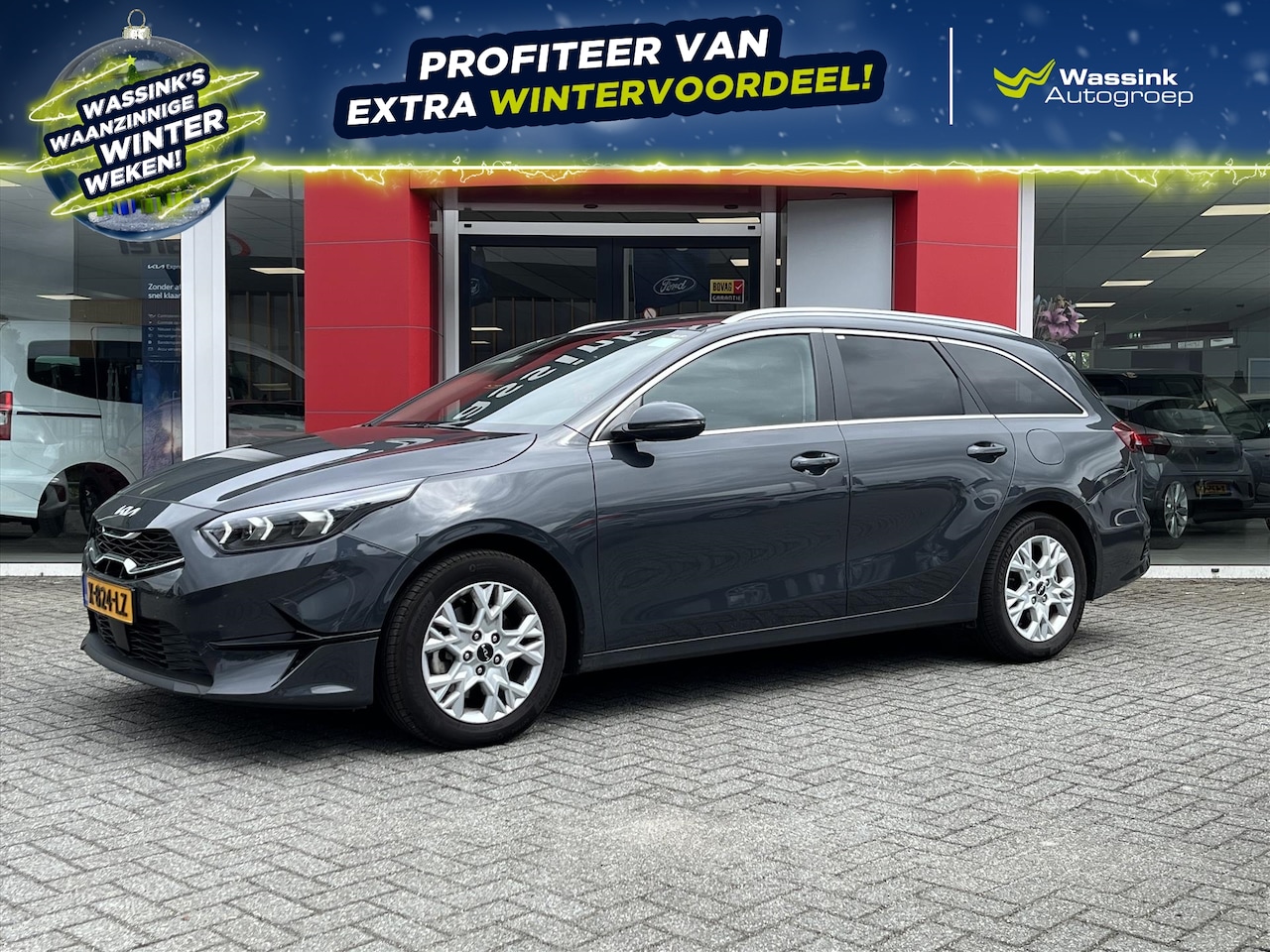 Kia Cee'd Sportswagon - Ceed Sw 1.0 T-GDi 120pk DynamicPlusLine | Climatronic | Navigatie | Parkeercamera | Stoel - AutoWereld.nl