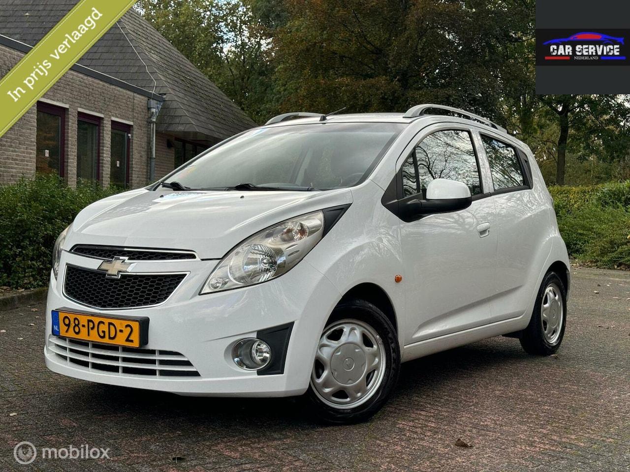 Chevrolet Spark - 1.0 16V 2011Bi-Fuel 1ste Eigenaar NAP NETJES - AutoWereld.nl