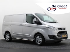 Ford Transit Custom - 270 2.2 TDCI L1H1 Limited 2x Schuifdeur, 3-Zits, Airco, Camera, Cruise, Navigatie, PDC, St