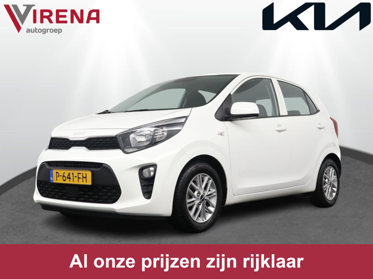 Kia Picanto - 1.0 DPi DynamicLine Automaat - Apple CarPlay / Android Auto - Airco - Cruise Control - Fab - AutoWereld.nl