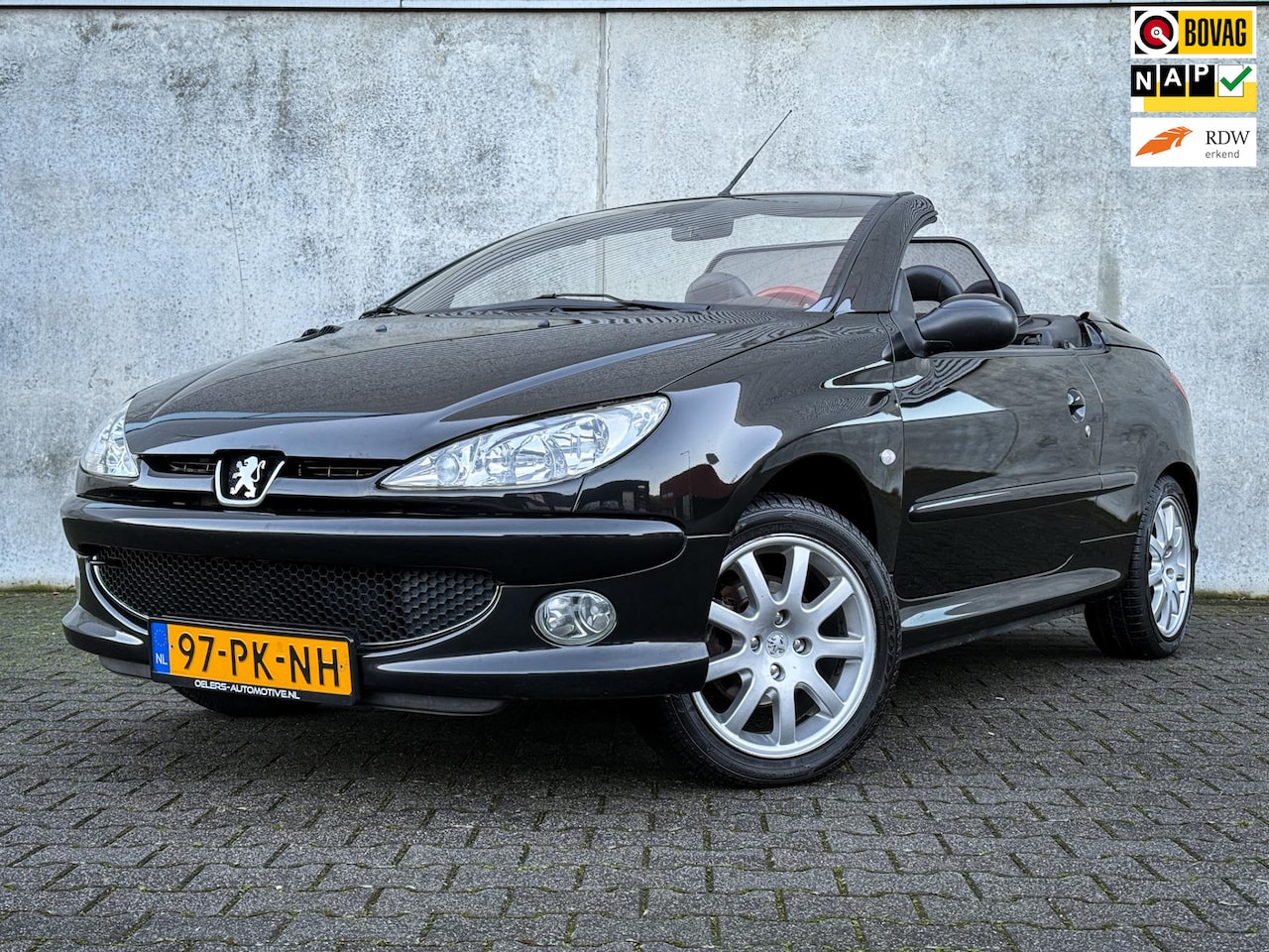 Peugeot 206 CC - 1.6-16V | Clima | Leder | Radio/CD | Automaat | Origineel NL! | - AutoWereld.nl