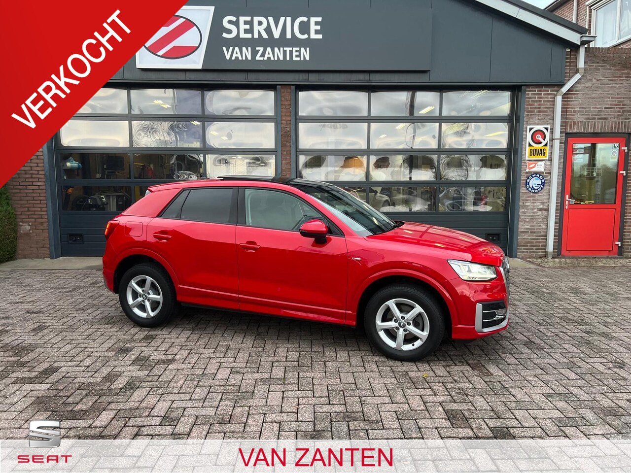 Audi Q2 - 30 TFSI Design Pro Line met S-Line Exterieur pakk. + Panoramadak + Navigatie etc. etc. - AutoWereld.nl