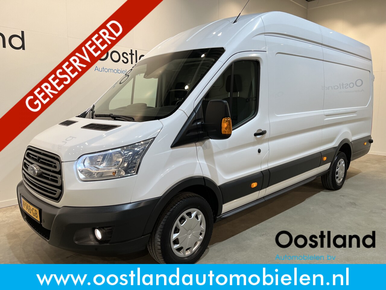 Ford Transit - 350 2.0 TDCI L4H3 Jumbo Trend RWD / Euro 6 / Airco / Cruise Control / Camera / 3-Zits / 53 - AutoWereld.nl