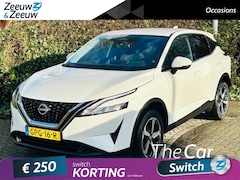 Nissan Qashqai - 1.3 MHEV Xtronic N-Connecta Zeer lage kilometerstand , Apple Carplay/Android Auto , stoelv