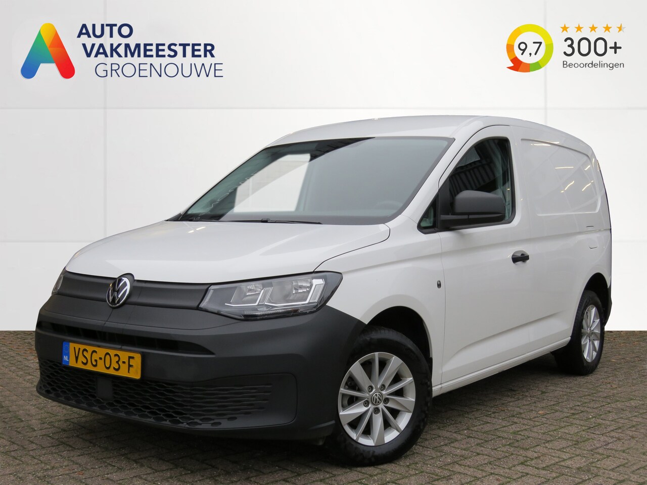 Volkswagen Caddy Cargo - 2.0 TDI Comfort / Cruise / Carplay / Trekhaak / Betonplex - AutoWereld.nl