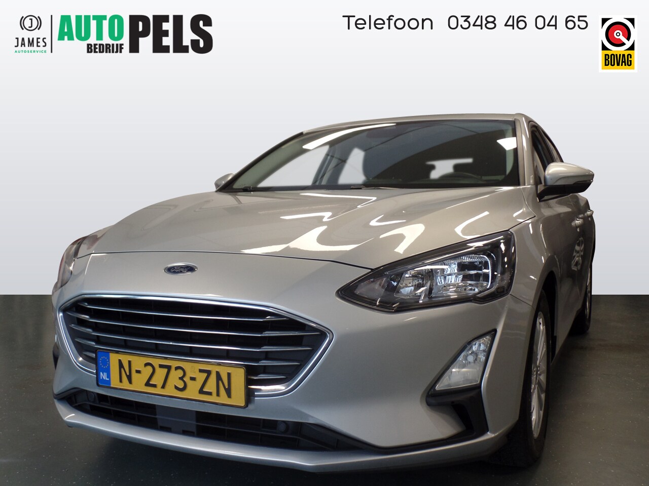 Ford Focus - 1.0 EcoBoost Titanium X Business Automaat, Clima controle, Elek ramen, Navigatie, Pdc, Lm - AutoWereld.nl