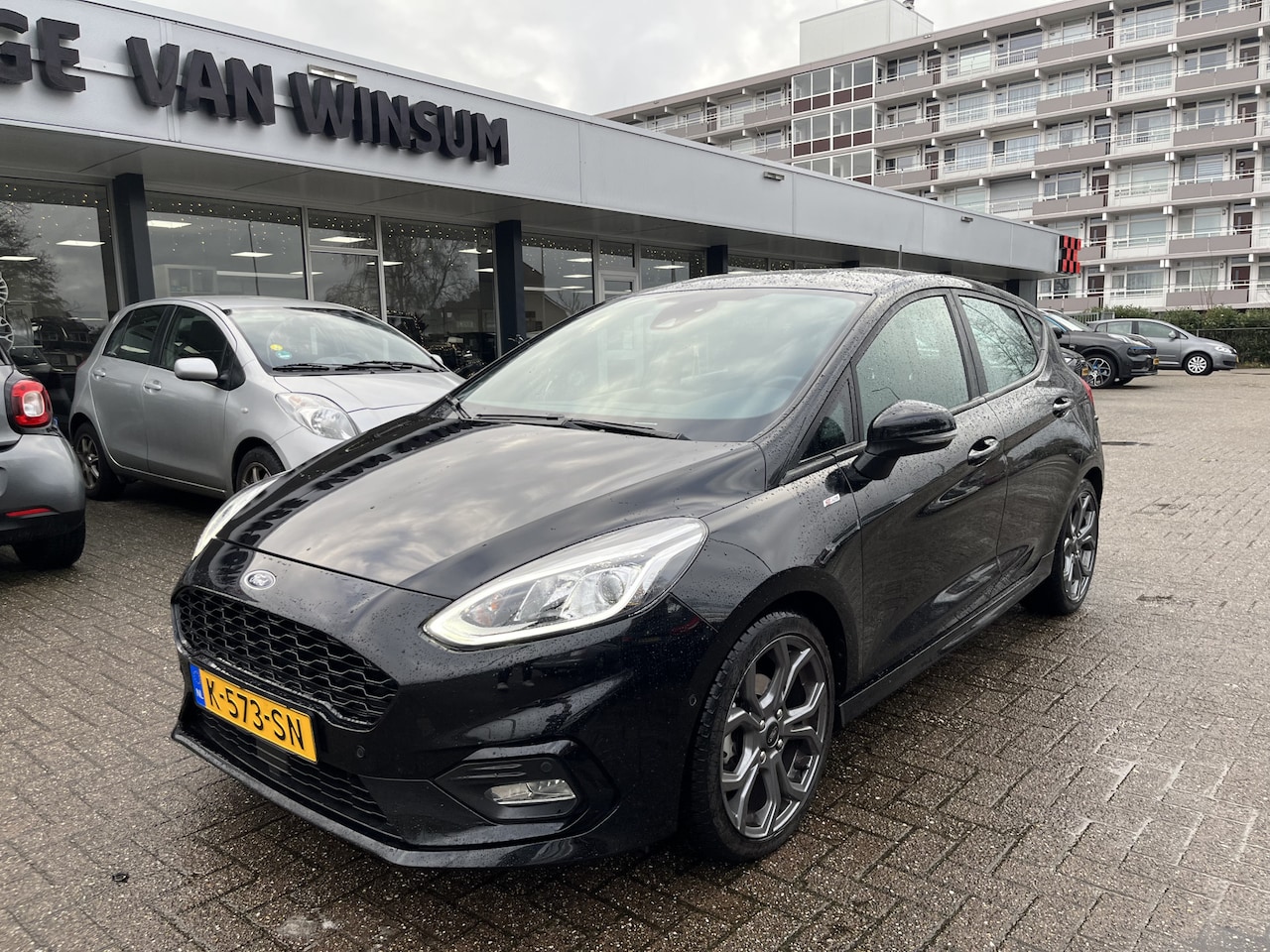 Ford Fiesta - 1.0 EcoBoost Hybrid ST-Line Pdc Lmv Winterpack Cruise Lijndetectie Nap - AutoWereld.nl