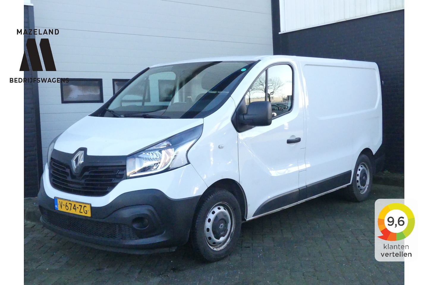 Renault Trafic - 1.6 dCi 125PK - EURO 6 Airco - Navi - Cruise - € 12.499,- Excl. - AutoWereld.nl