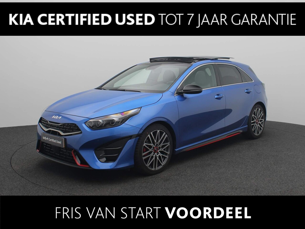 Kia Cee'd - Ceed 1.6 T-GDi GT | UNIEK | Navigatie | Climate Control | Parkeersensoren | Camera | Stoel - AutoWereld.nl