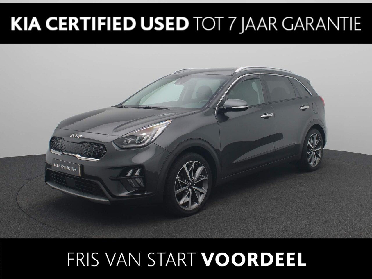 Kia Niro - 1.6 GDi Hybrid ExecutiveLine Leder | Trekhaak | LM Velgen | Stoel-Stuur Verwarming | Navi - AutoWereld.nl