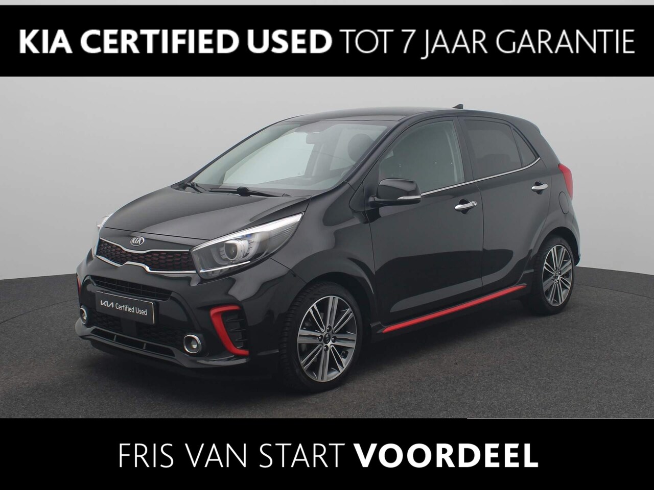 Kia Picanto - 1.0 T-GDI GT-Line | Navigatie | Climate Control | Stoelverwarming | PDC - AutoWereld.nl