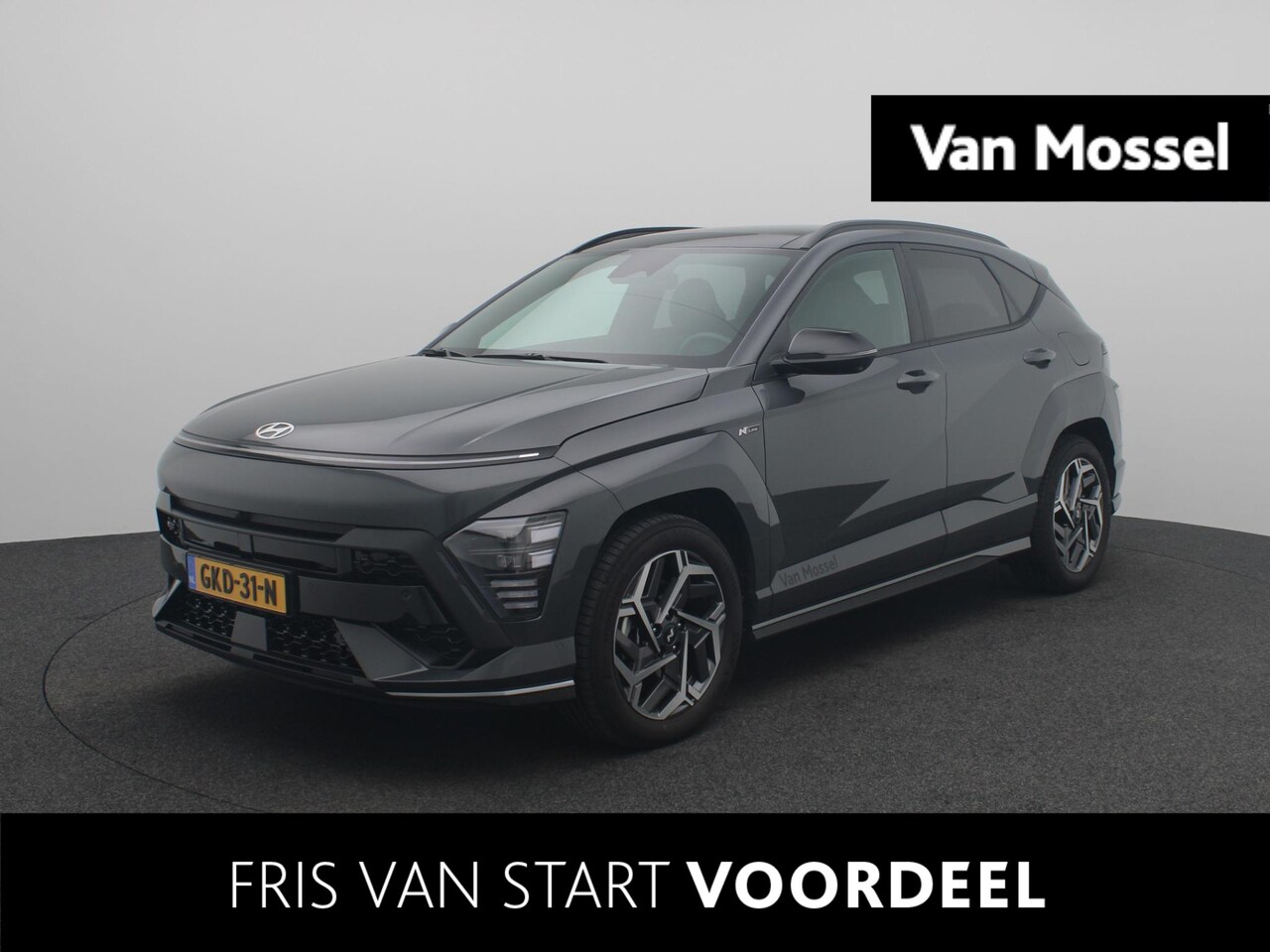 Hyundai Kona - 1.6 GDI HEV N Line Sky | Airco | Cruise Control | Stoelkoeling & Stuurverwarming | N-Line - AutoWereld.nl