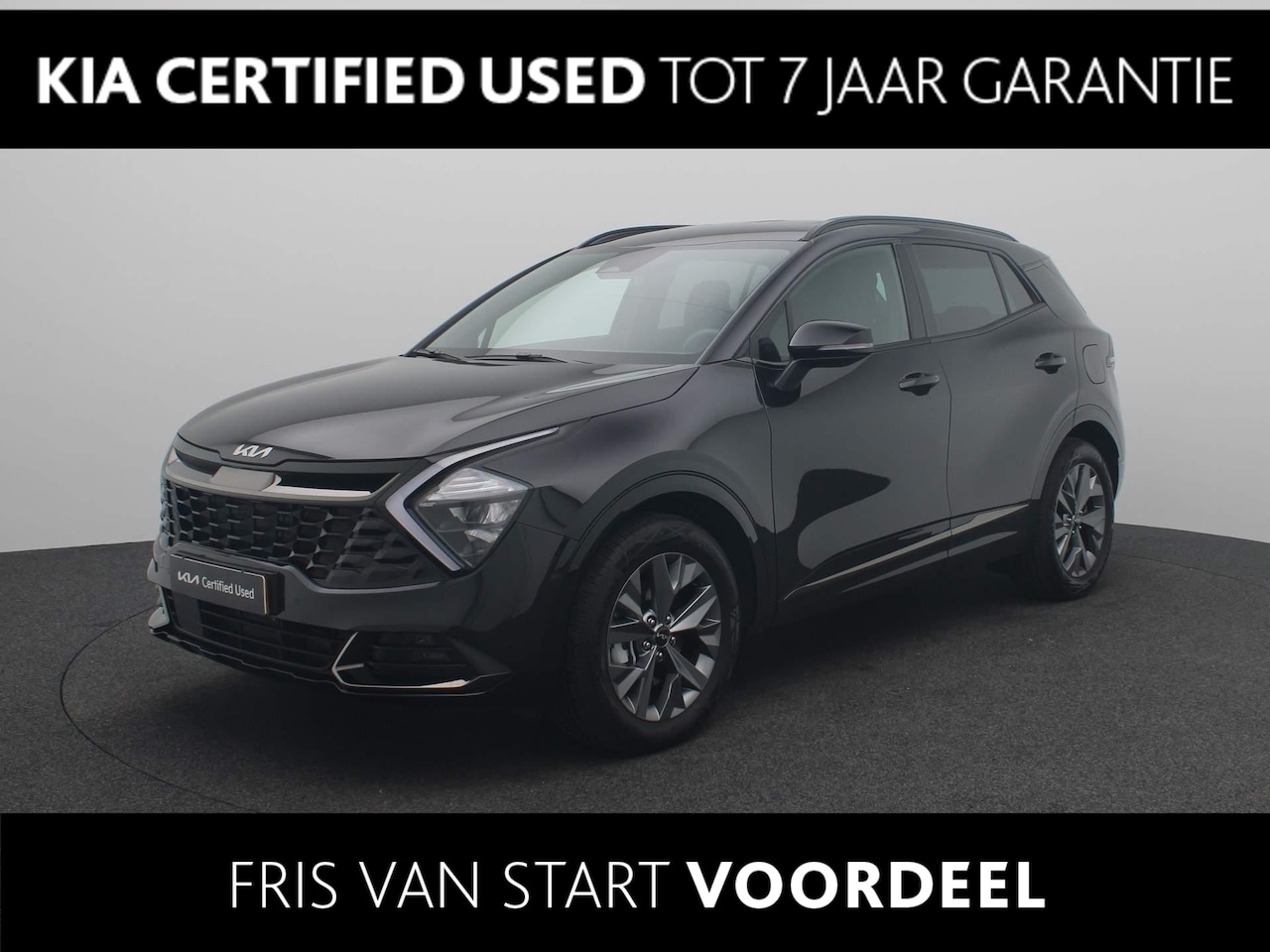 Kia Sportage - 1.6 T-GDi Hybrid Dark Edition | LED | Navigatie | Apple Carplay - Android Auto | Stoelverw - AutoWereld.nl