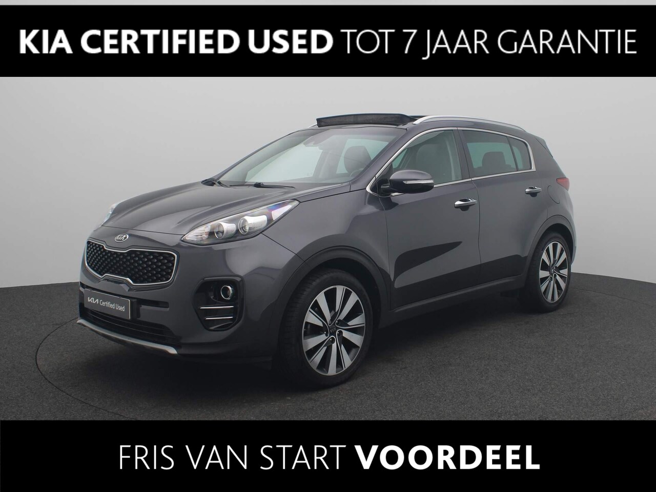 Kia Sportage - 1.6 T-GDI PlusLine Trekhaak | LM Velgen 19" | Navi | Clima | Cruise | Pano Dak - AutoWereld.nl