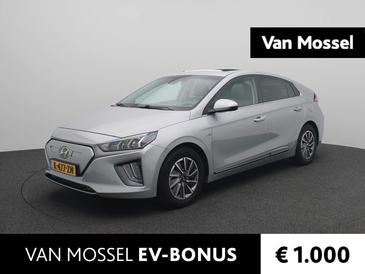 Hyundai IONIQ - Premium EV 38 kWh | Airco | Cruise Control | Lederen bekleding | Navigatie | LED | - AutoWereld.nl