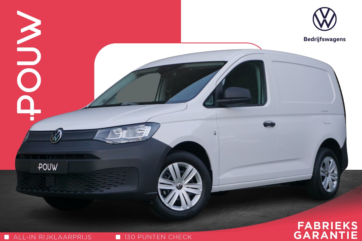 Volkswagen Caddy Cargo - 2.0 TDI 102pk Comfort | Apple Carplay / Android Auto | Airco | PDC | Cruise - AutoWereld.nl