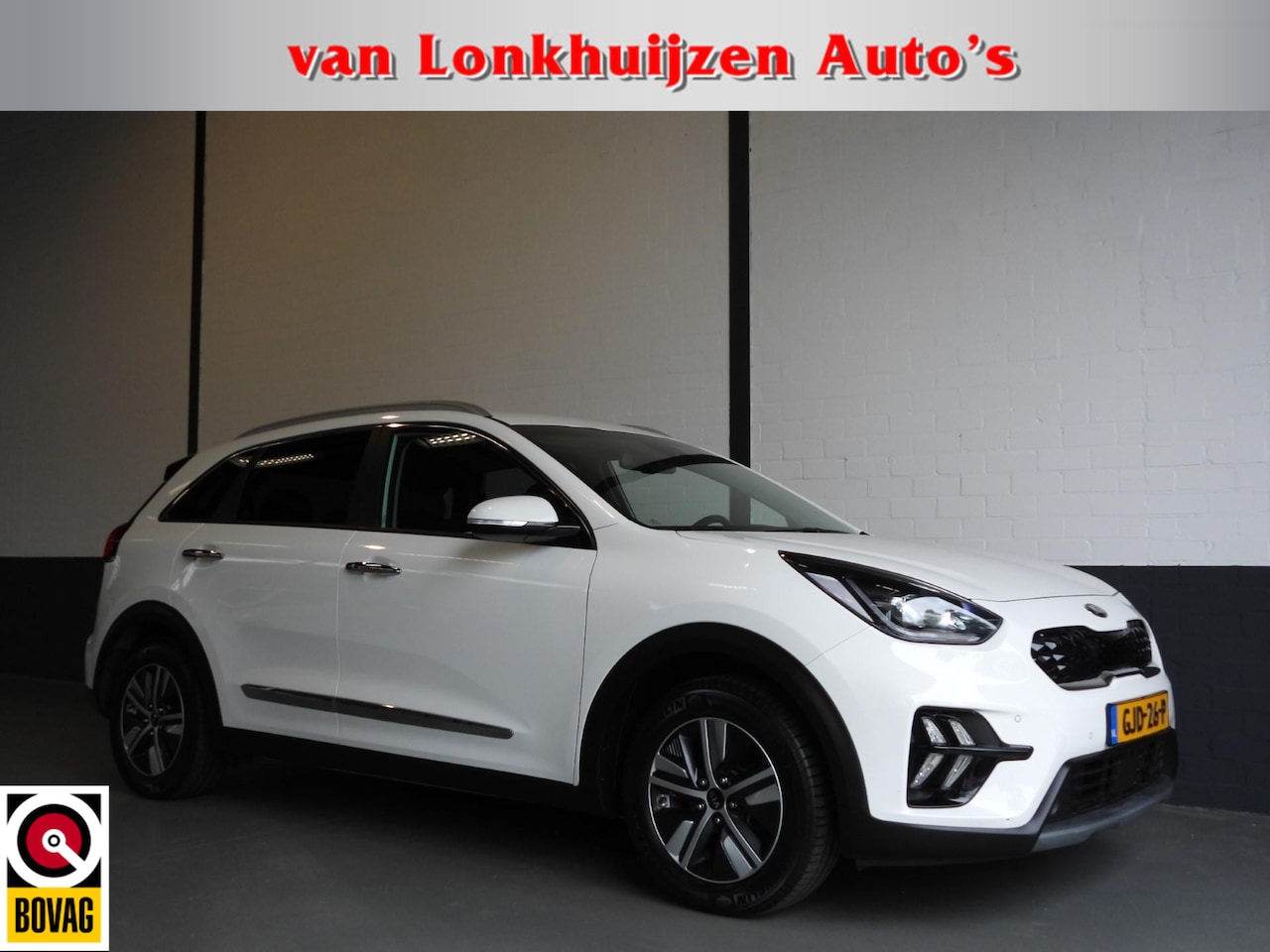 Kia Niro - 1.6 GDi PHEV Plug-In DynamicPlusLine NAVI/TREKHAAK/LED/JBL/16"LMV - AutoWereld.nl