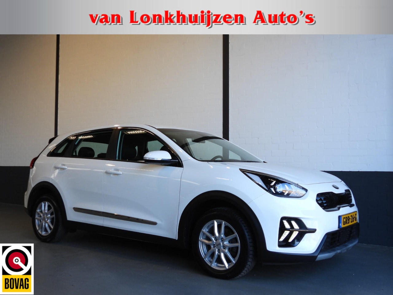 Kia Niro - 1.6 GDi PHEV Plug-In DynamicLine NAVI-APP/CAMERA/CLIMA/ADAPT.CRUISE/16"LMV! - AutoWereld.nl