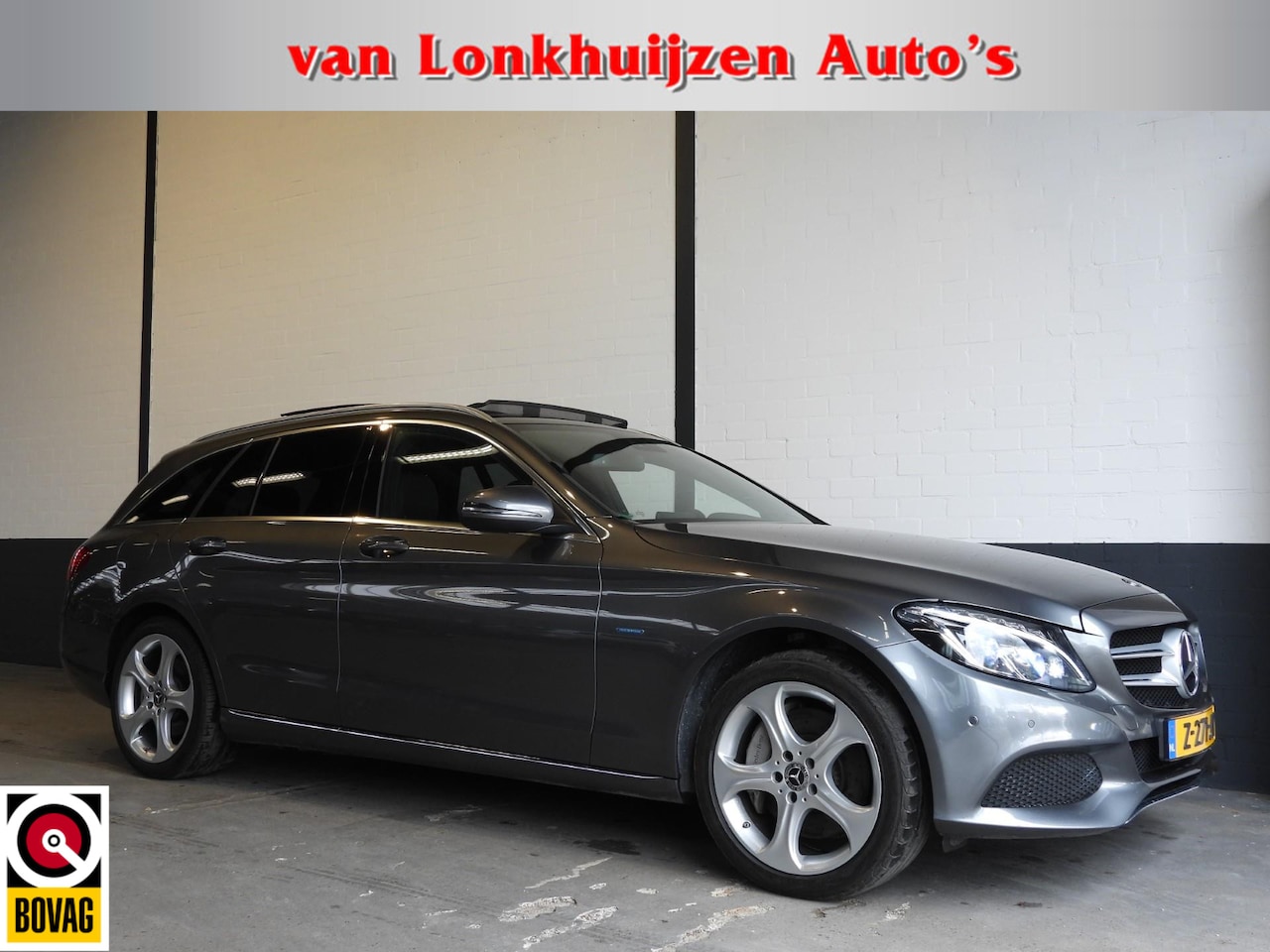 Mercedes-Benz C-klasse Estate - 350e Sport Edition LEER/SCHUIFDAK/LED/18"LMV! - AutoWereld.nl