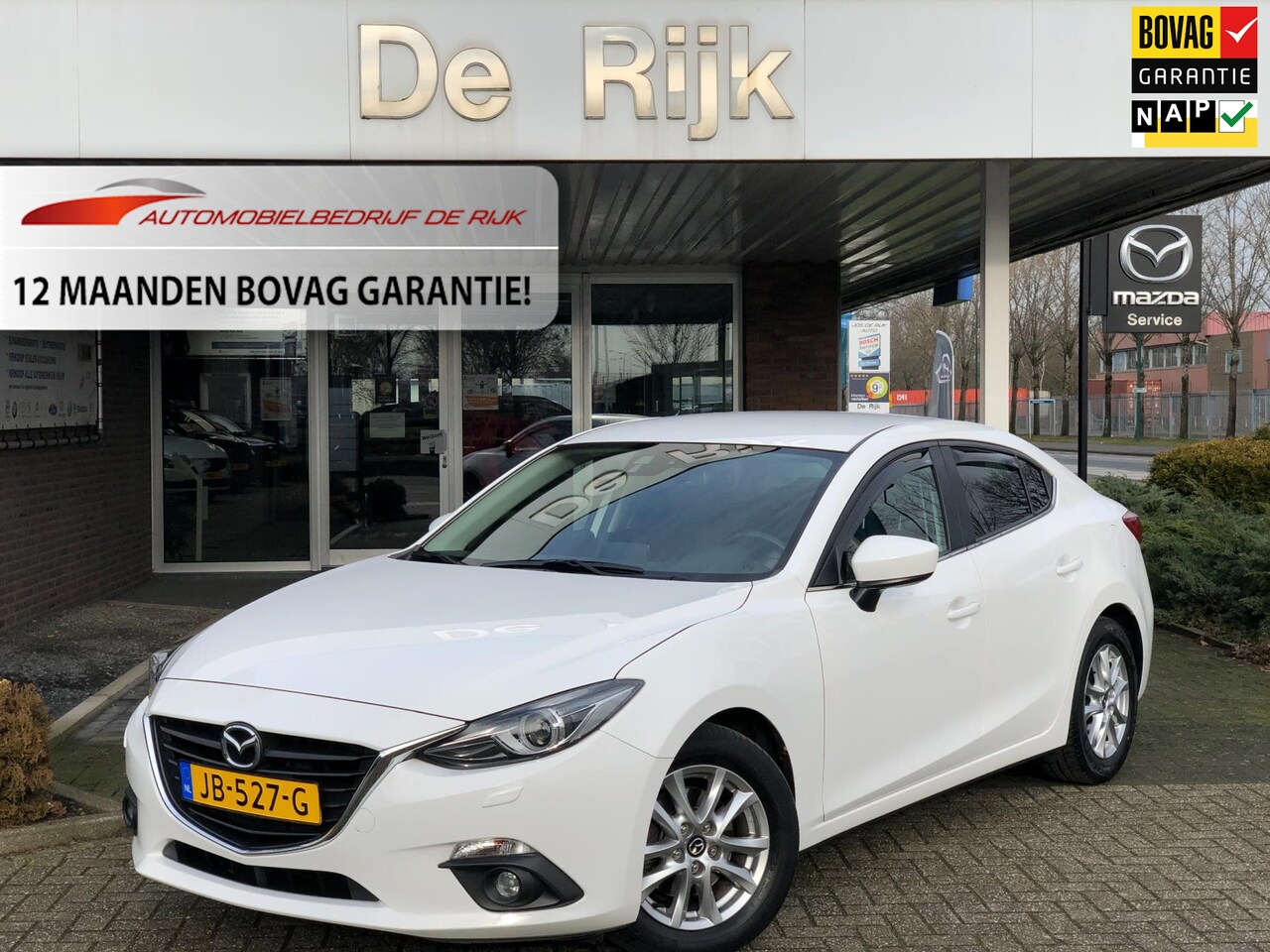 Mazda 3 - 2.0 TS+ | Afn. Trekhaak, Navi, Camera, Stoelverw., Climate | Dealeronderhouden | NAP | - AutoWereld.nl