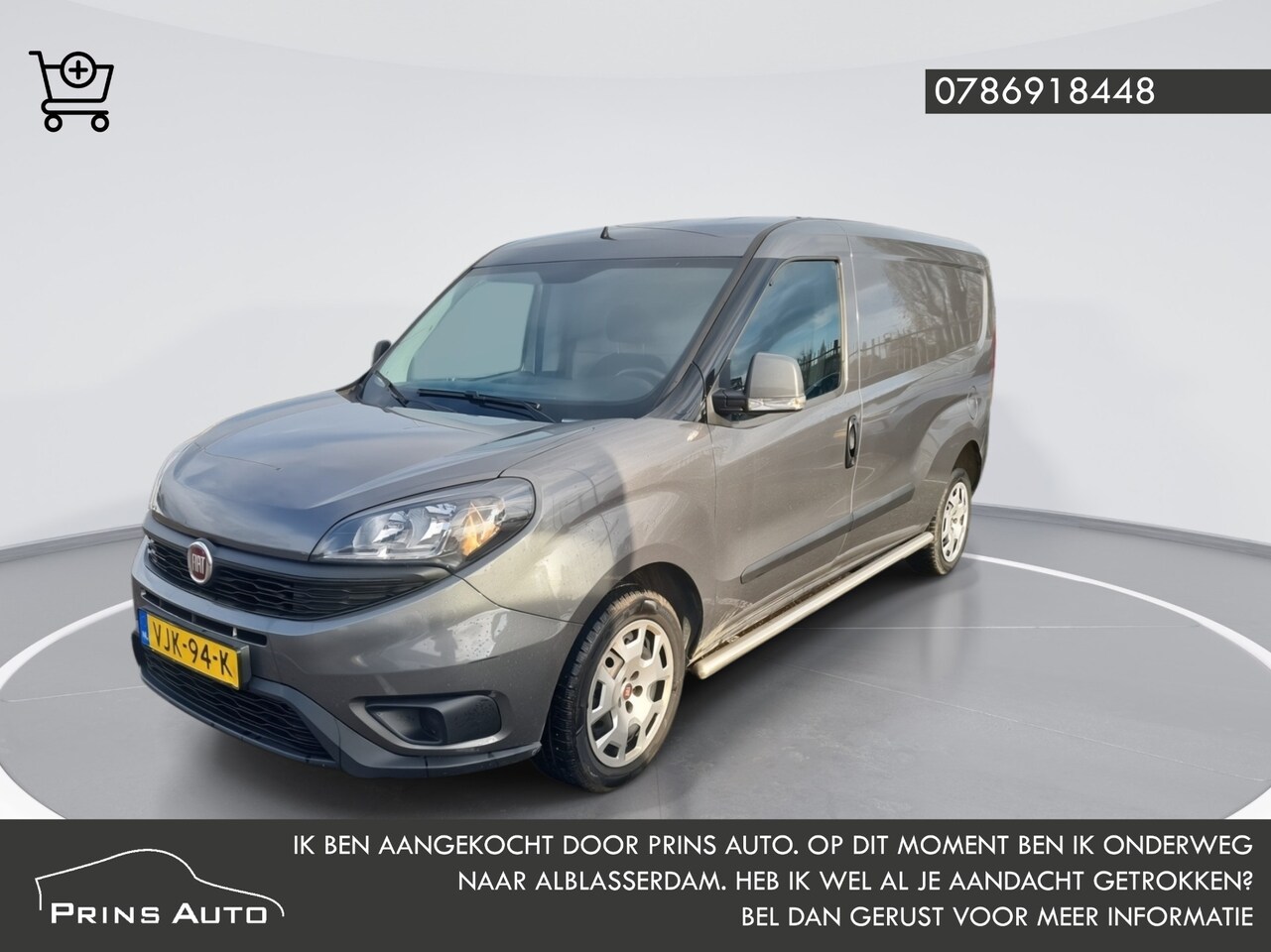 Fiat Doblò Cargo - 1.3 MJ L2H1 Maxi SX |CRUISE|DAB|NAVI|AIRCO| - AutoWereld.nl