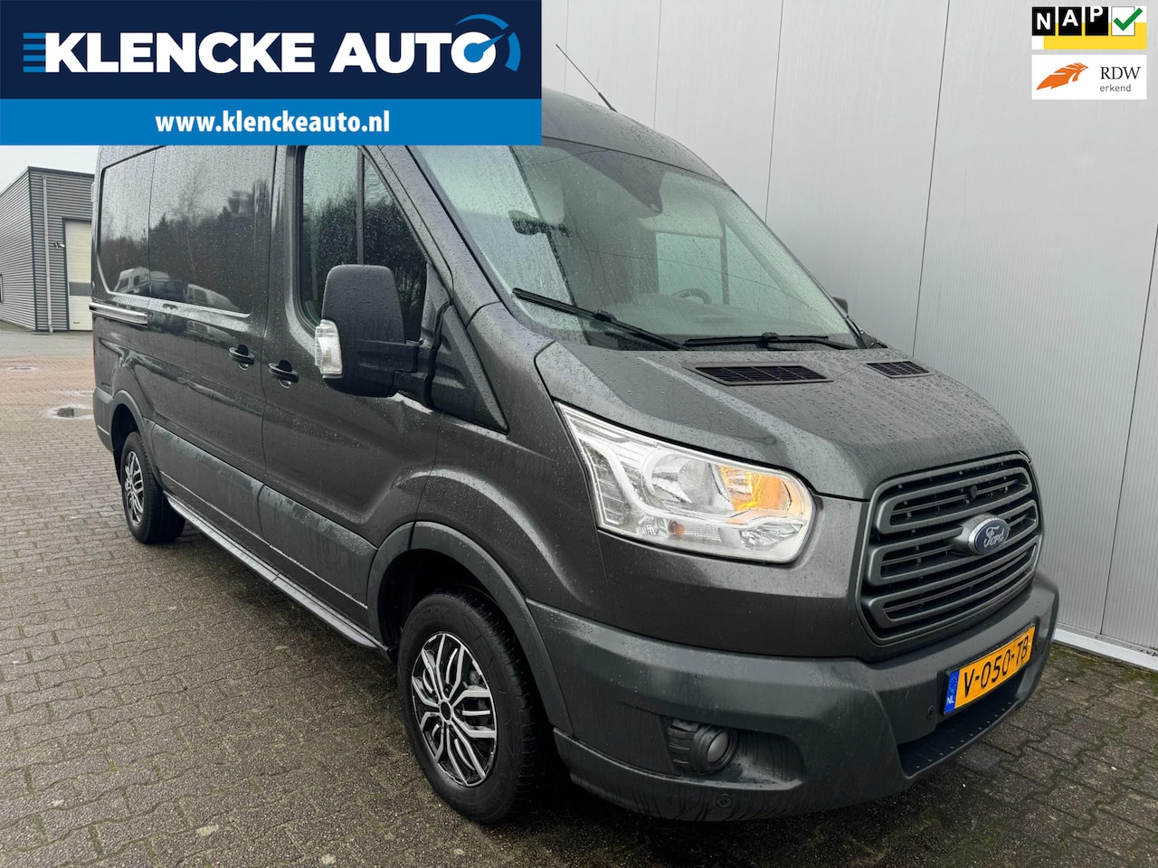 Ford Transit - 290 2.0 TDCI L2H2 Verlengd en verhoogd Airco Dubbele schuifdeuren Cruise ctrl - AutoWereld.nl