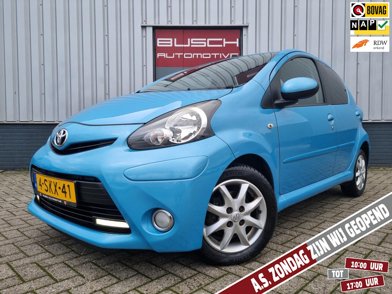 Toyota Aygo - 1.0 VVT-i 5 deurs Dynamic Blue "VAN 2e EIGENAAR" - AutoWereld.nl