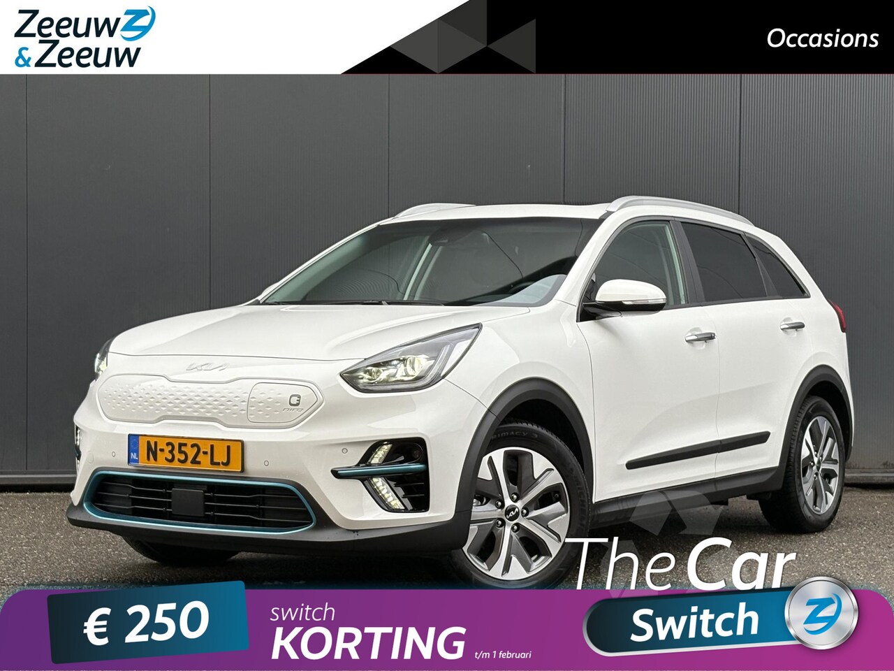 Kia e-Niro - ExecutiveLine 64 kWh Meest luxe uitvoering | Dealer onderhouden | Fabrieksgarantie t/m 16- - AutoWereld.nl