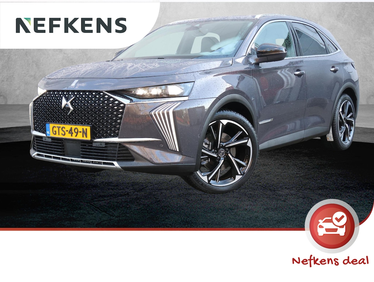 DS 7 - E-Tense 300pk 4x4 Opéra (NIEUW!!/Sfeerverlichting/Adapt.Cruise/Keyless/19"LMV/LEER/Camera) - AutoWereld.nl