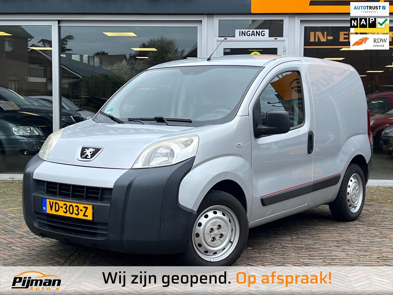 Peugeot Bipper - 1.3 HDi XR Profit +/Airco/Trekhaak/Nieuwe APK/Elek.ramen/Perfect onderhouden - AutoWereld.nl