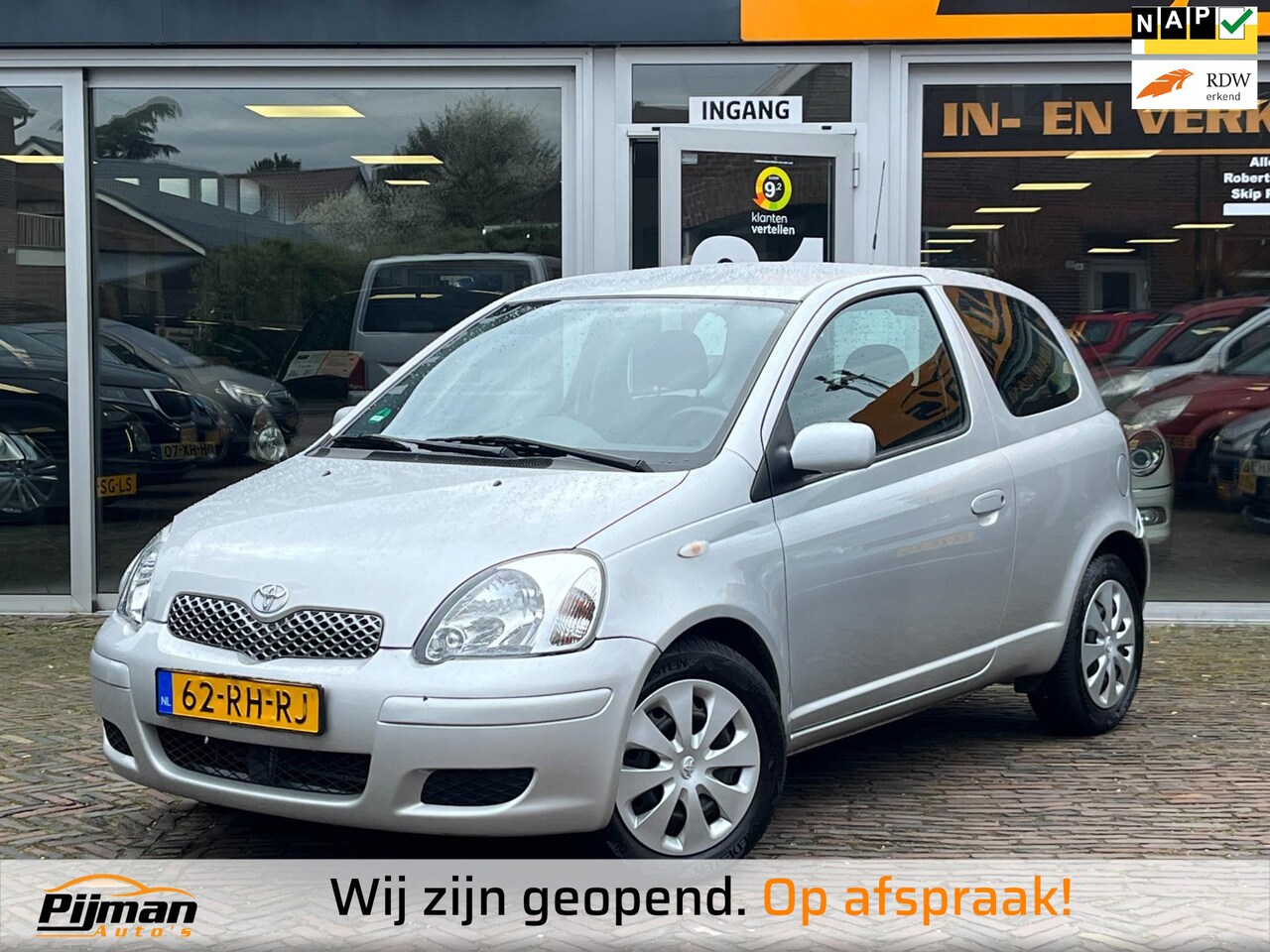 Toyota Yaris - 1.3 VVT-i Sol/Airco/Trekhaak/Goed onderhouden/Perfecte staat/N.A.P. - AutoWereld.nl