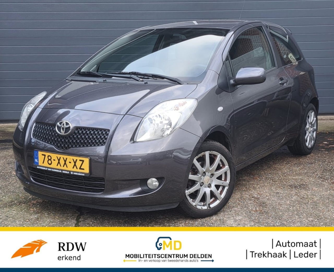 Toyota Yaris - 1.3 VVTI SOL MMT / Leder / Trekhaak / Automaat / - AutoWereld.nl