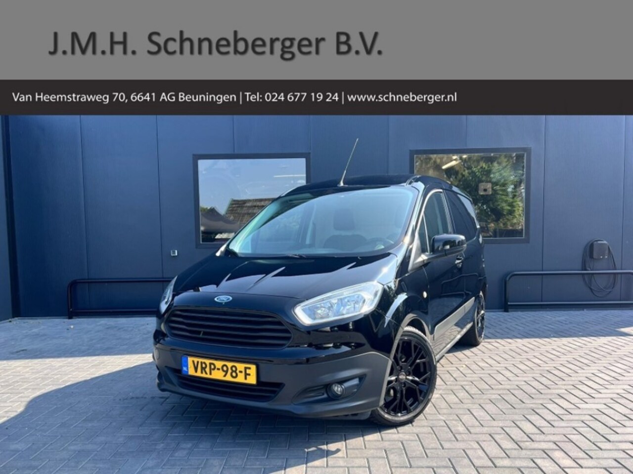 Ford Transit Courier - 1.0 Trend / Trekhaak, LM Velgen, Airco, Bluetooth, USB - AutoWereld.nl