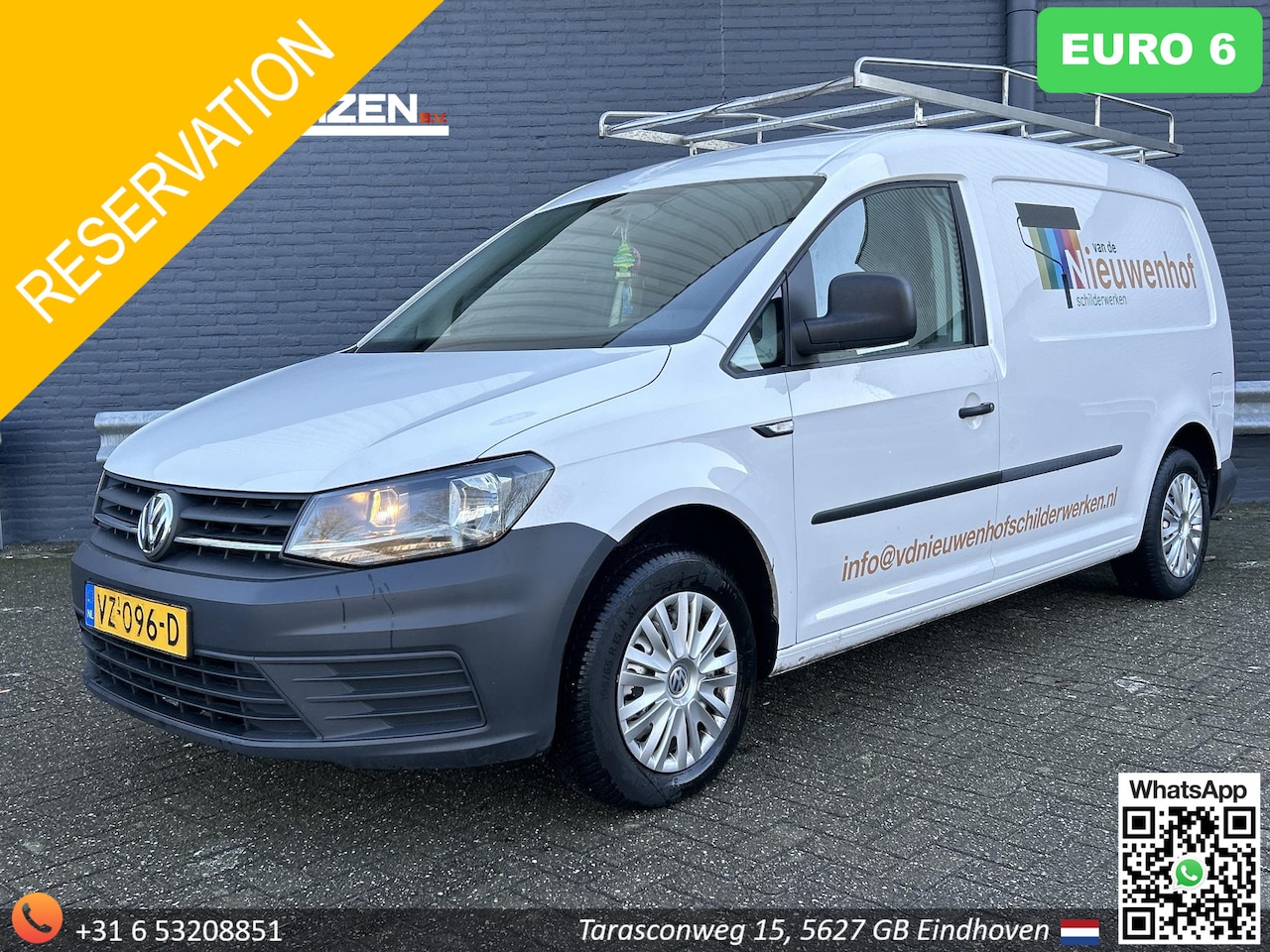 Volkswagen Caddy Maxi - 2.0 TDI L2H1 BMT | € 6.350,- NETTO! | Euro 6 | Imperiaal | Cruise | Airco | Navi | DAB | T - AutoWereld.nl