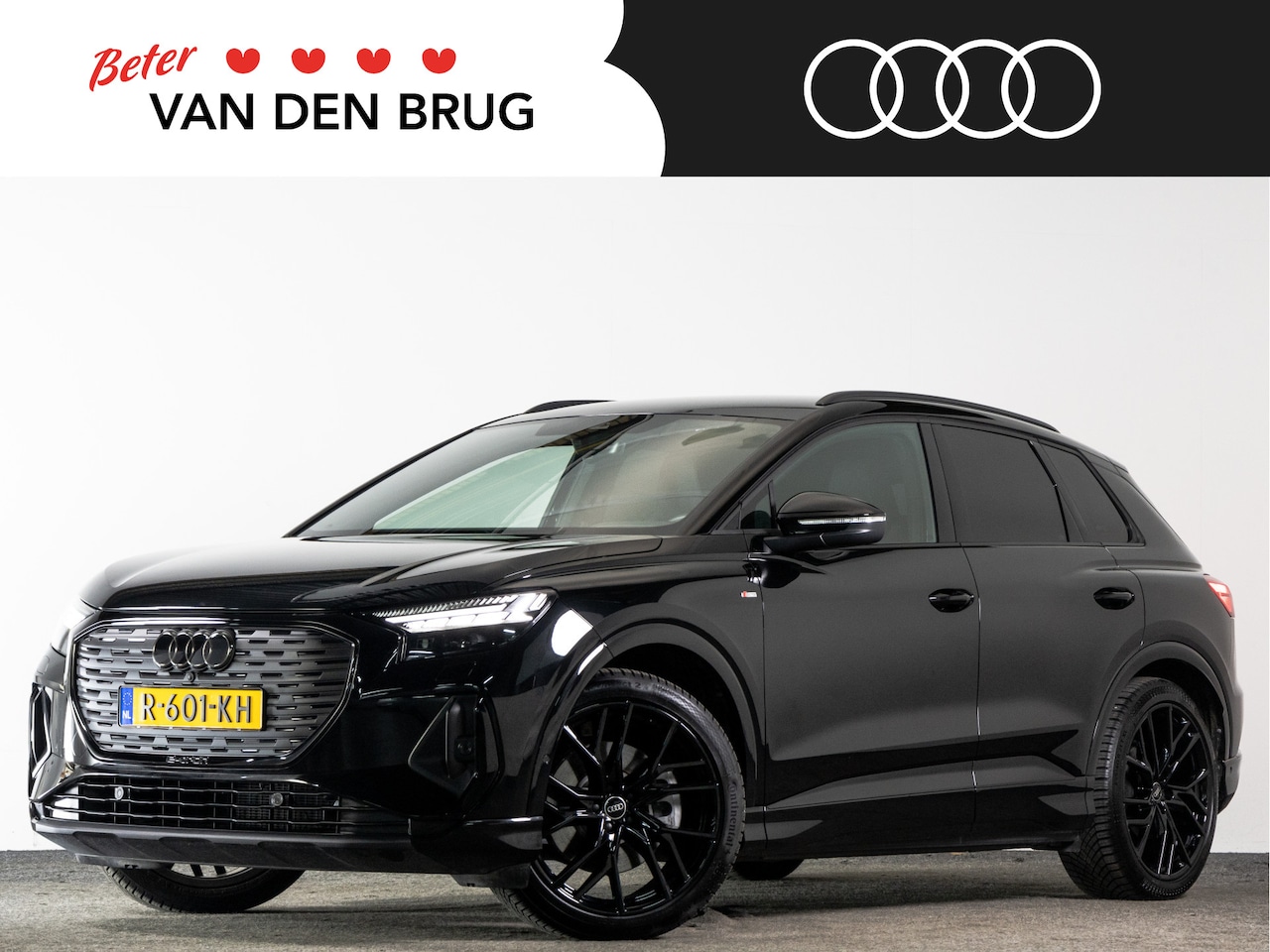 Audi Q4 e-tron - 40 S-Line 77 kWh 204 pk | Matrix-LED | Camera | 21" velgen | Stoelverwarming | Warmtepomp - AutoWereld.nl