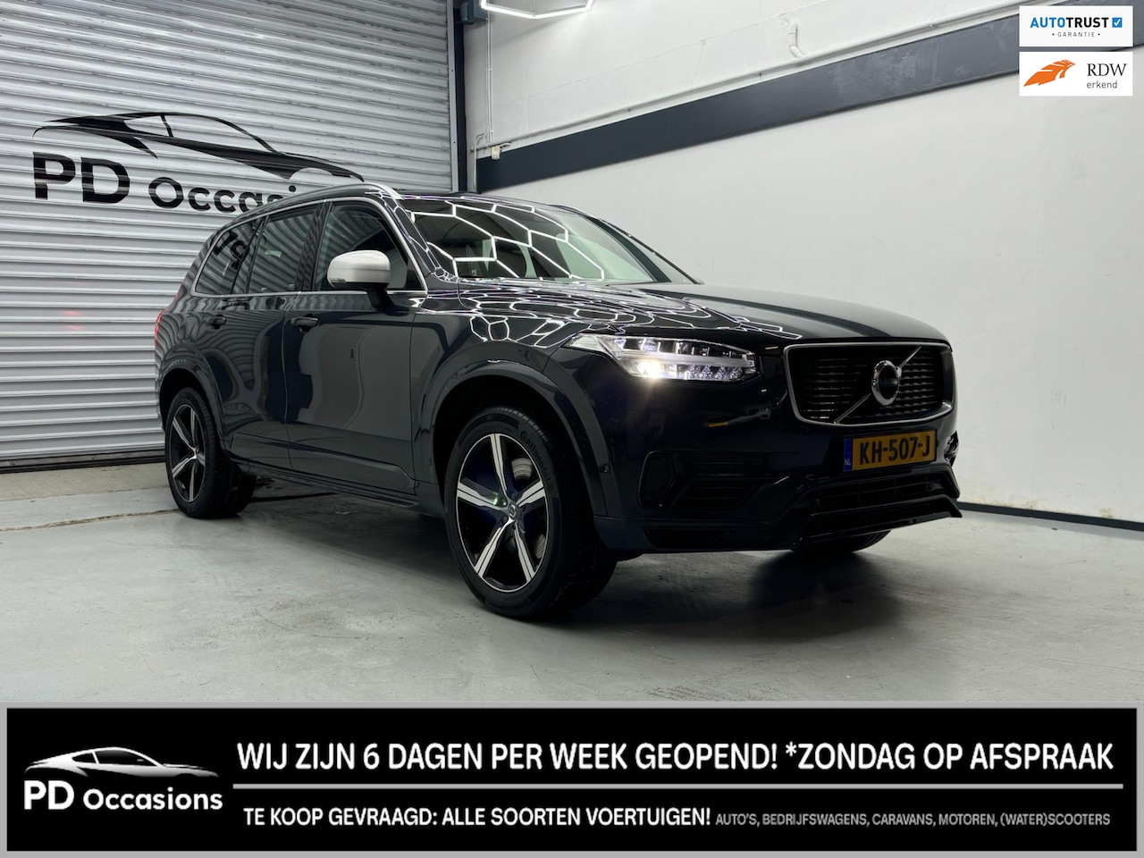 Volvo XC90 - 2.0 T8 Twin Engine AWD R-Design Pano - 7 pers. - Camera - Memory - Dealer onderh. - AutoWereld.nl