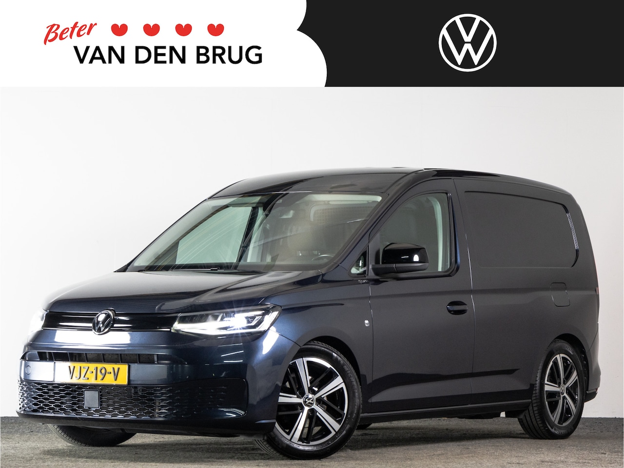 Volkswagen Caddy Cargo - 2.0 TDI 102 pk 1st Edition | LED | Navigatie | Adap. cruise | Trekhaak | Keyless | 17" LM - AutoWereld.nl