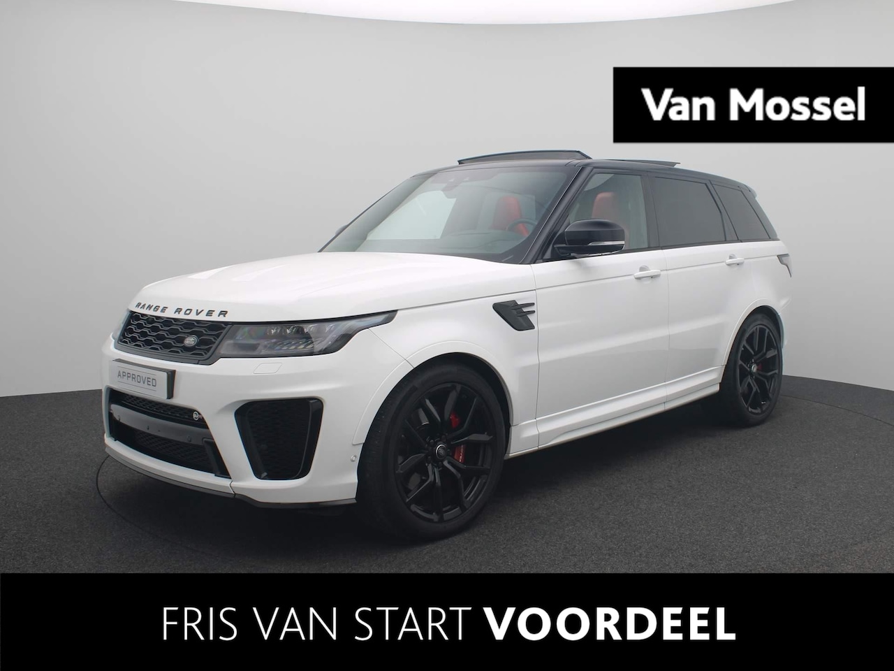 Land Rover Range Rover Sport - 5.0 V8 Super Charger SVR | Head Up | Carbon | Adaptieve Cruise | 22 Inch | Sportuitlaat | - AutoWereld.nl