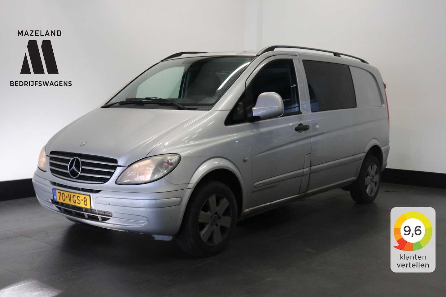 Mercedes-Benz Vito - 111 CDI Automaat - Airco - Navi - Cruise - Trekhaak - € 2.499,-  Marge - AutoWereld.nl