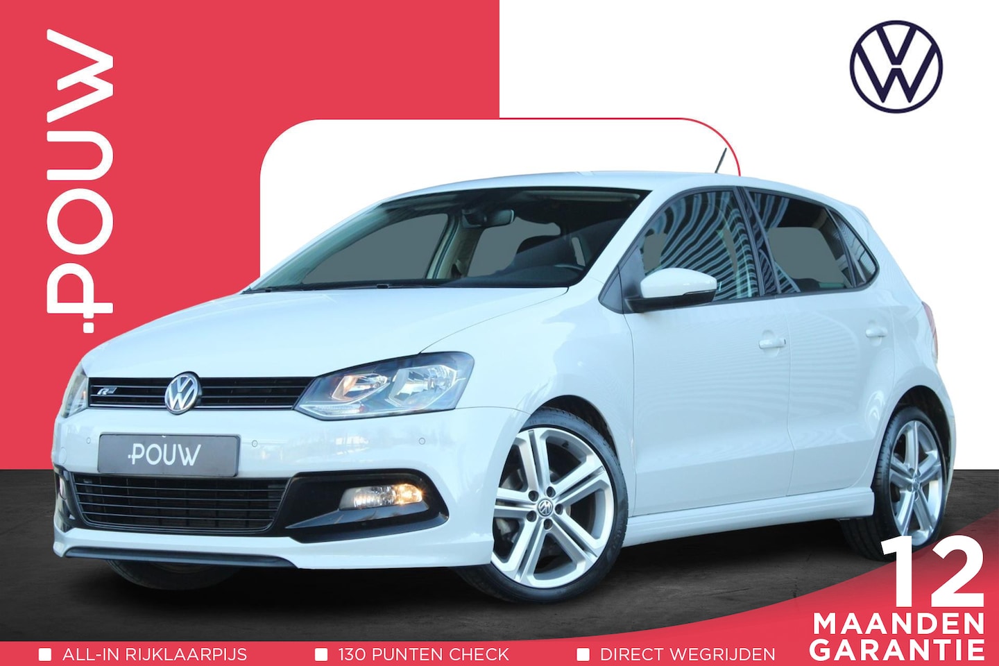 Volkswagen Polo - 1.2 TSI 90pk Edition R-Line | Navigatie | Apple Carplay/Android Auto | 17" Velgen | Climat - AutoWereld.nl