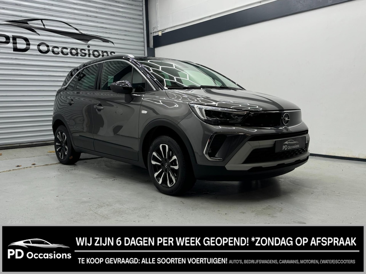 Opel Crossland - 1.2 Turbo Elegance Winter pakket - Half leder - 2JR Garan. - Carplay - AutoWereld.nl