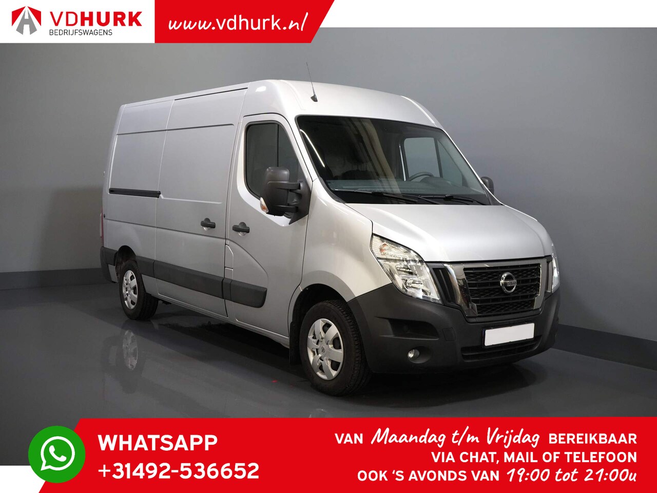 Nissan Interstar - 35 2.3 dCi 136 pk L2H2 2x Schuifdeur/ Climate/ CarPlay/ Navi/ Cruise/ Camera/ PDC/ Trekhaa - AutoWereld.nl