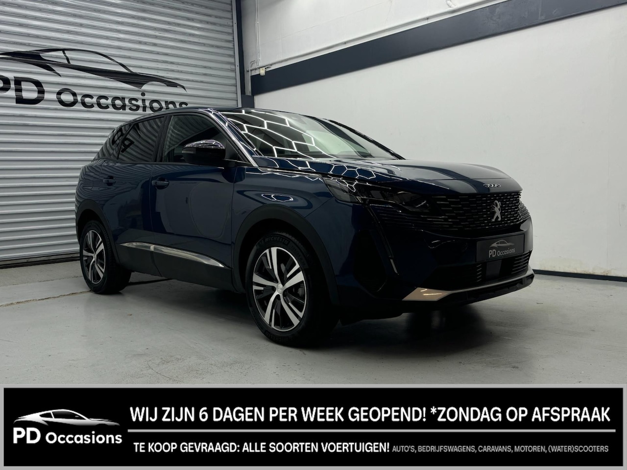 Peugeot 3008 - 1.6 HYbrid 225 Allure (360)Camera Navi Half leer Carplay - AutoWereld.nl