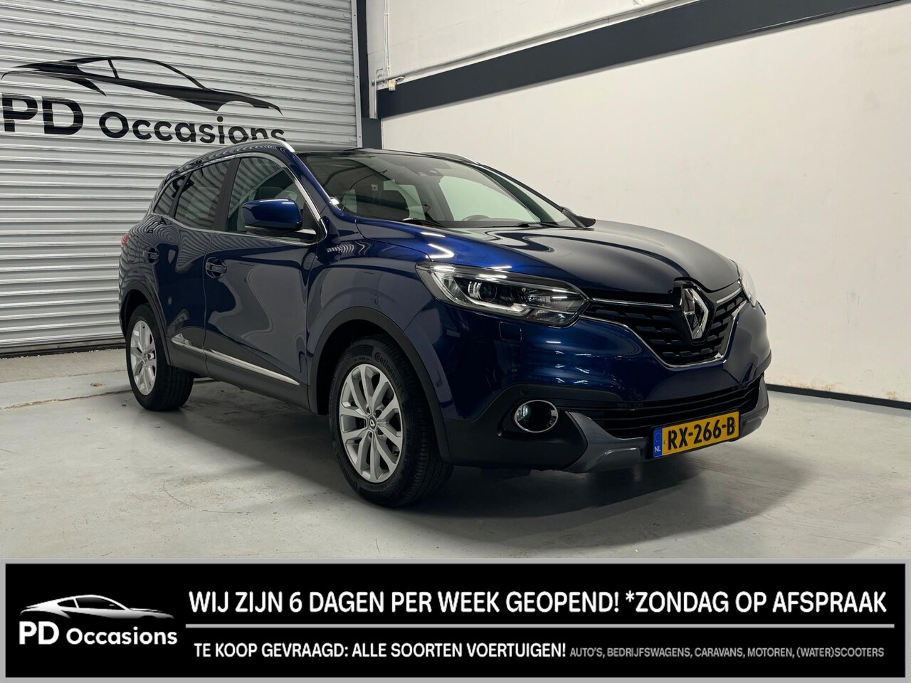 Renault Kadjar - 1.2 TCe Extase Pano Navi Clima Keyless - AutoWereld.nl