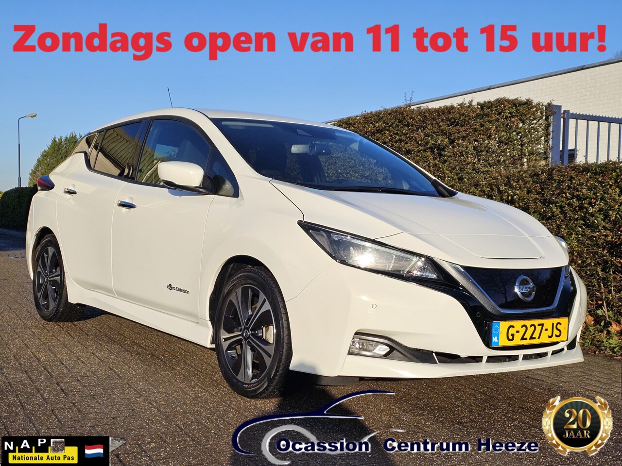 Nissan LEAF - N-Conn 40 kWh, 1e Eig! Camera! Adaptieve Cruise! Zondag OPEN! - AutoWereld.nl