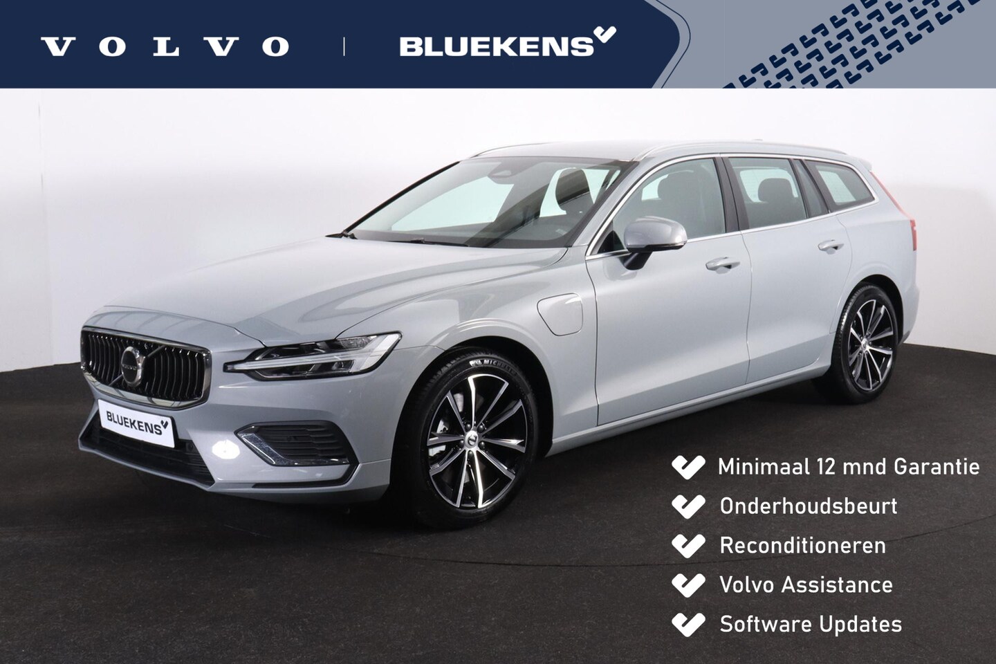 Volvo V60 - T6 AWD Essential - IntelliSafe Assist & Surround - Lederen bekleding - Elektrisch bed. len - AutoWereld.nl