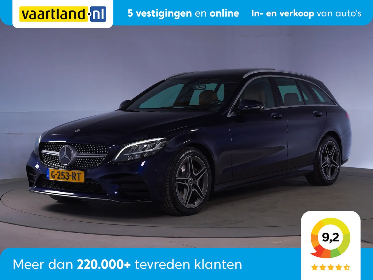 Mercedes-Benz C-klasse Estate - 160 Business Solution AMG [ Panoramadak Leder Widescreen 360cam ] - AutoWereld.nl